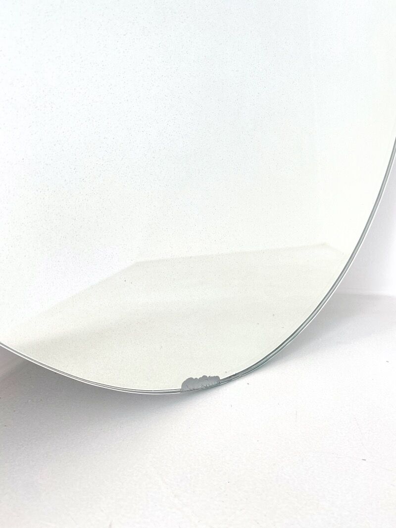 Oval beveled mirror 44x60cm