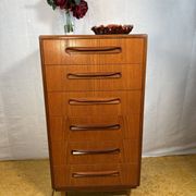 Mid-Century Retro Vintage Teak Tallboy Chest of Drawers by G Plan – Fresco