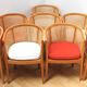 Suite de 8 fauteuils cabriolet
