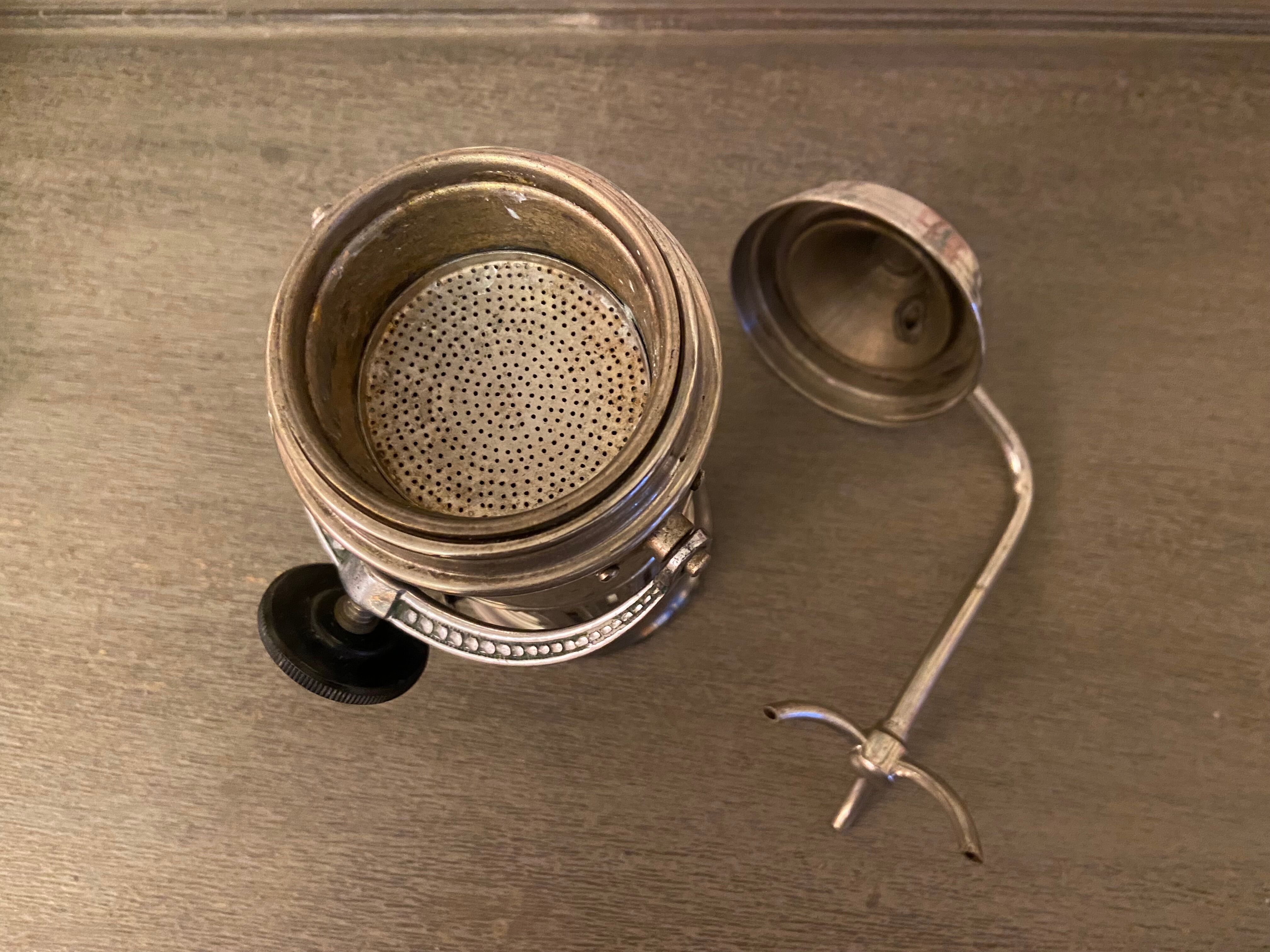 Antique pressure coffee maker 3 taps
