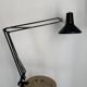Vintage 1960s architect lamp Luxo L1 black mid-century design - 80 cm