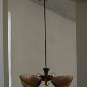 Art Deco chandelier by Paavo Tynell for Taito Oy, Finland, 1930s
