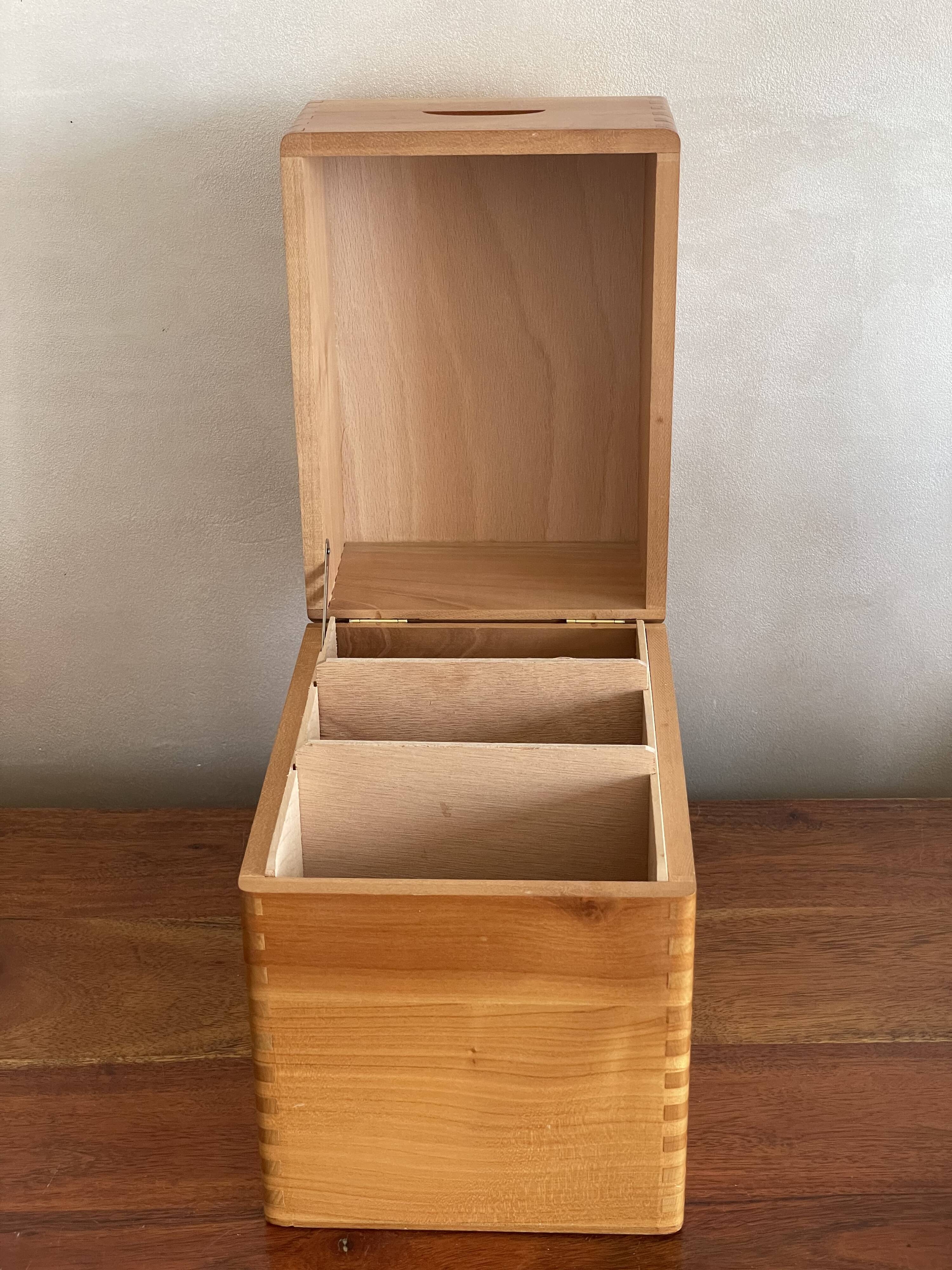 Wood binder box