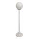 Lampadaire space age en plastique blanc