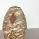 Vintage 60s Ceramic Pottery Vase by SAWA Sgraffito Ceramic Franz Schwaderlapp, Germany