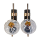 Pair of wall light Mazzega