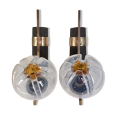 Pair of wall light Mazzega