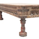 Solid oak coffee table
