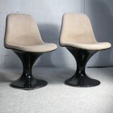 2 chaises Orbit, édition Herman Miller. Design Farner & Grunder, circa 1970.