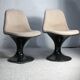 2 chaises Orbit, édition Herman Miller. Design Farner & Grunder, circa 1970.