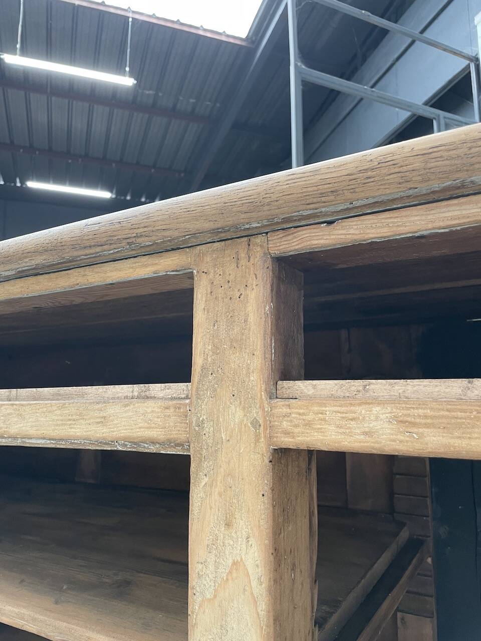 XXL oak and pine counter 350cm