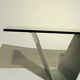 70s aluminium coffee table