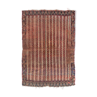 Ancient Persian carpet ghashghai end 140x204cm