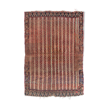 Ancient Persian carpet ghashghai end 140x204cm