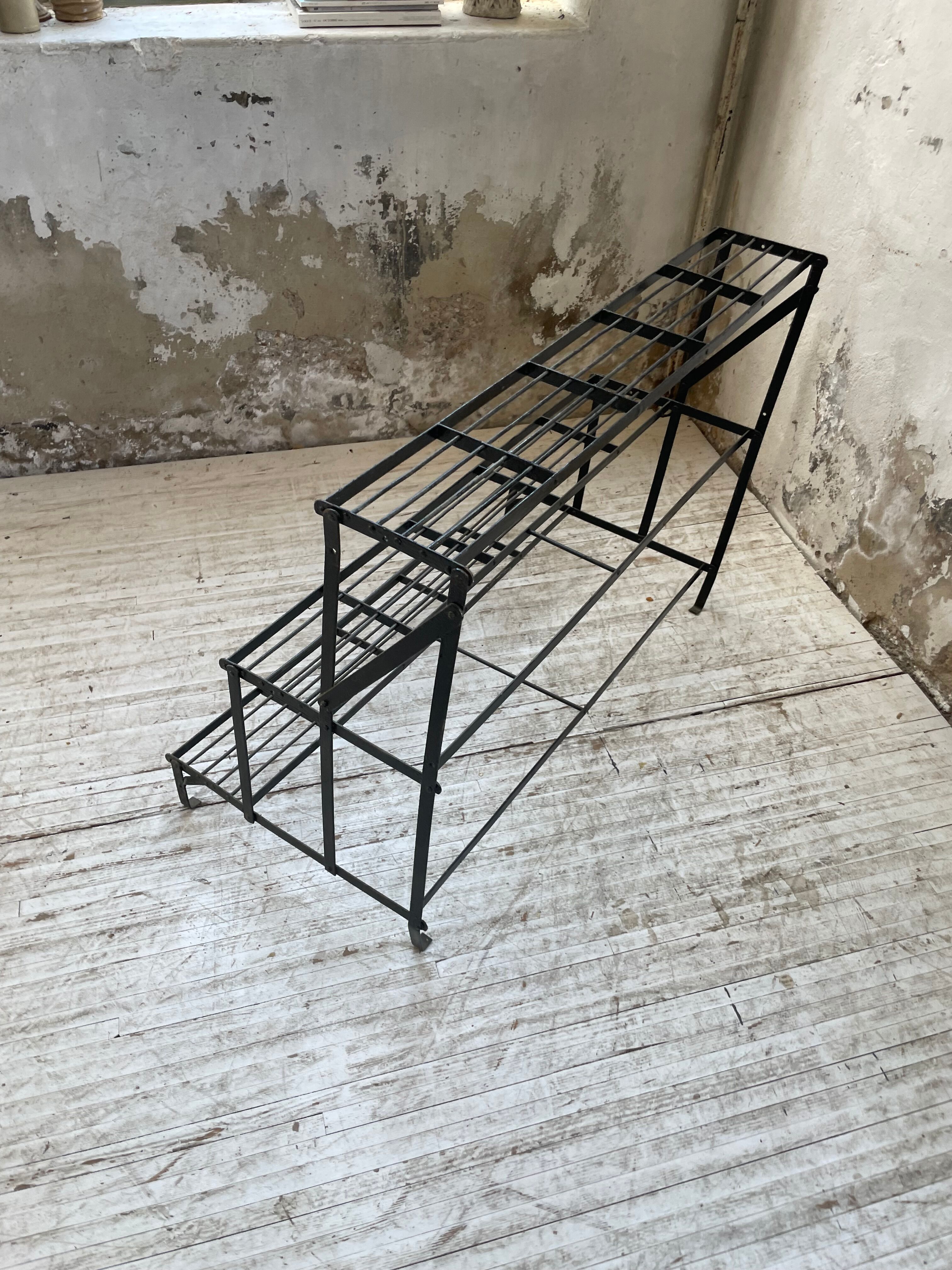 Plant holder florist metal staircase