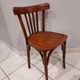 Suite de 6 chaises de Bistrot vintage années 1950