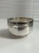 Vintage silver cup with a glass interior.