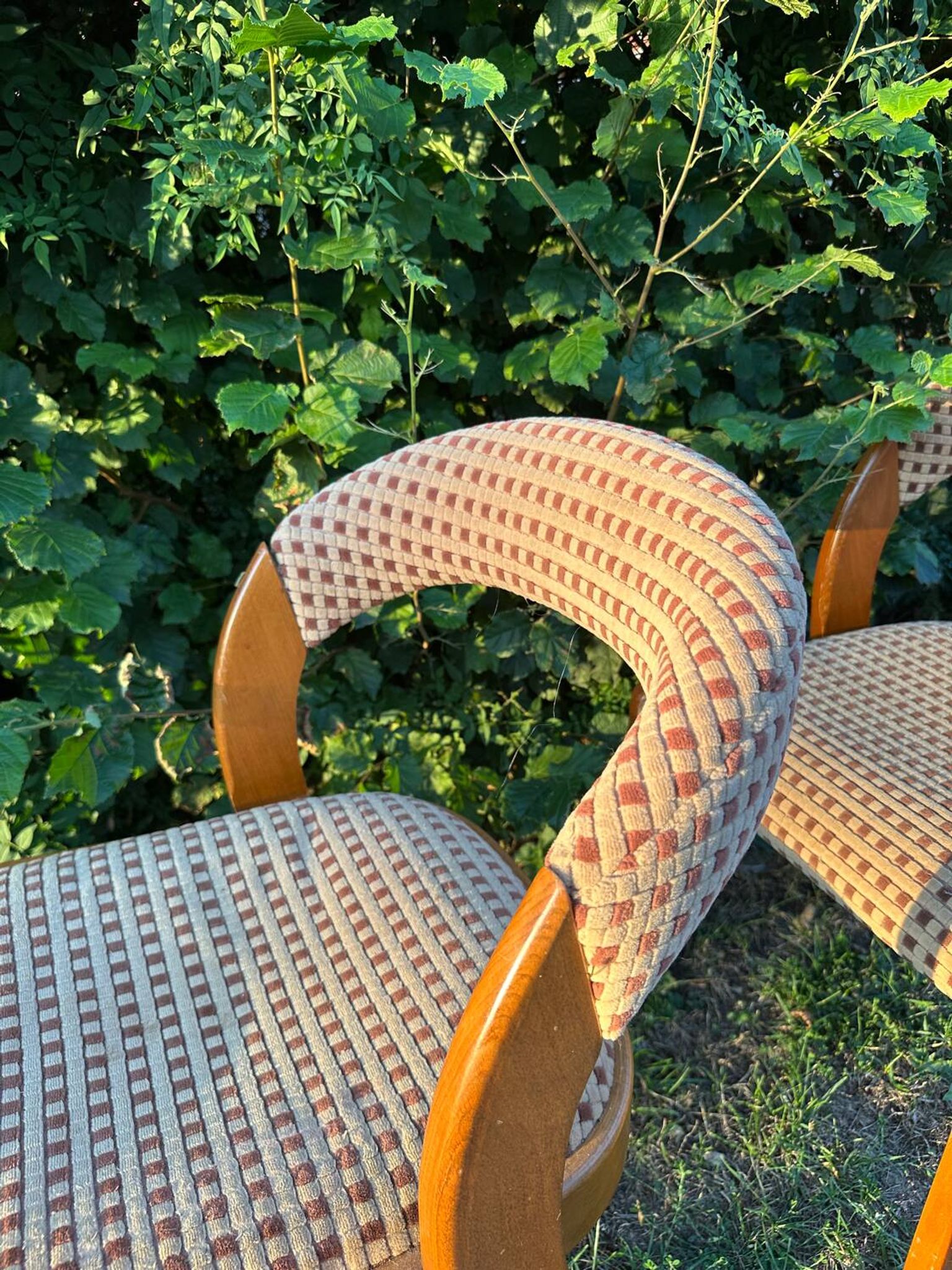 Paire de chaises vintage design années 50/60 style Baumann
