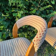 Paire de chaises vintage design années 50/60 style Baumann