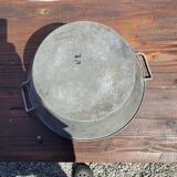 Zinc basin 37cms in diameter