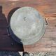 Zinc basin 37cms in diameter