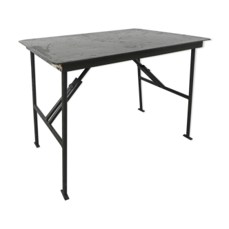 Table pliante industrielle en acier