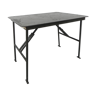 Table pliante industrielle en acier