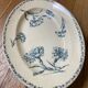 Luneville “Œillet” oval serving dish