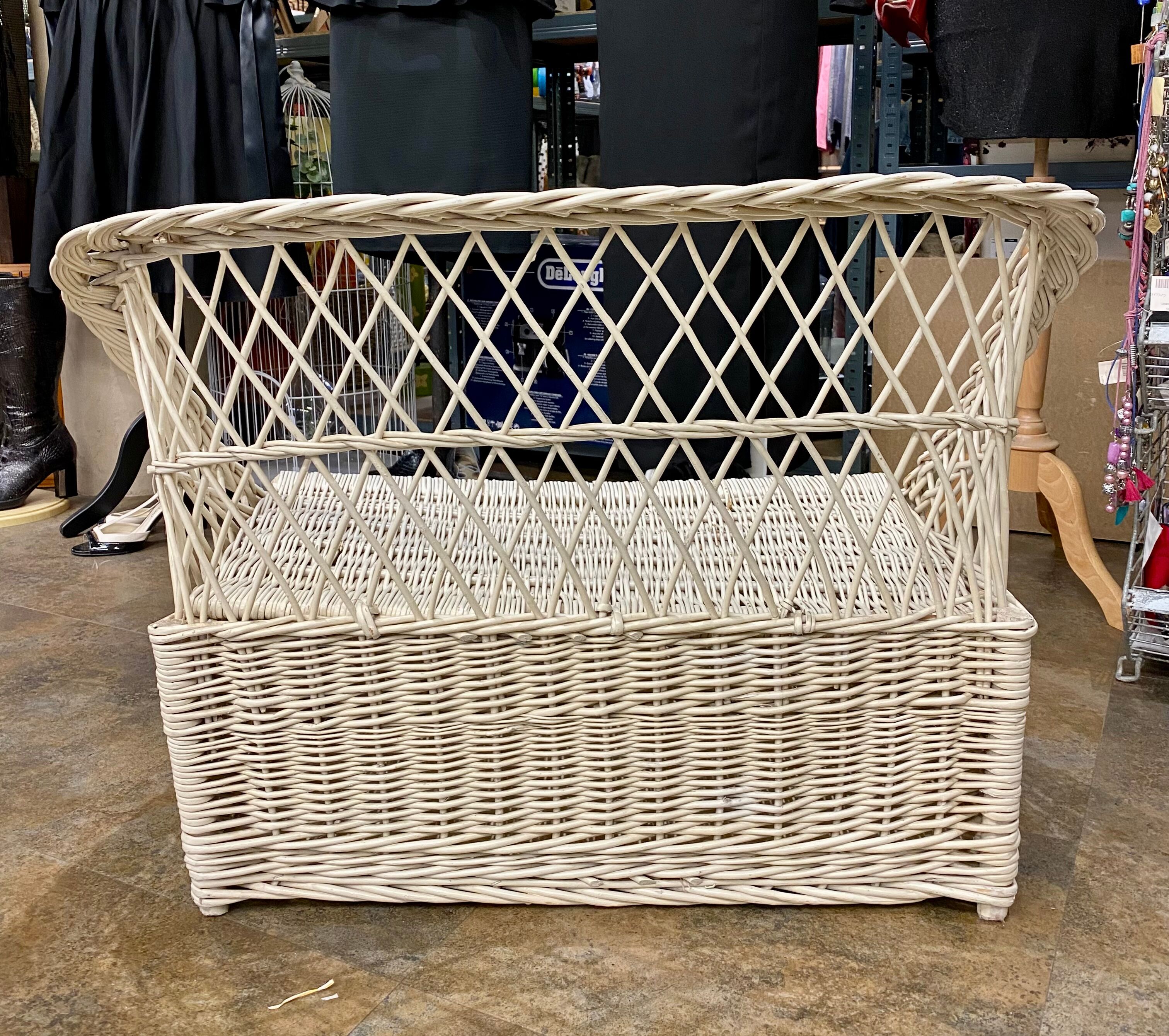 Rattan bench child