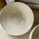 Set of two 2.5l salad bowls in vintage Digoin stoneware