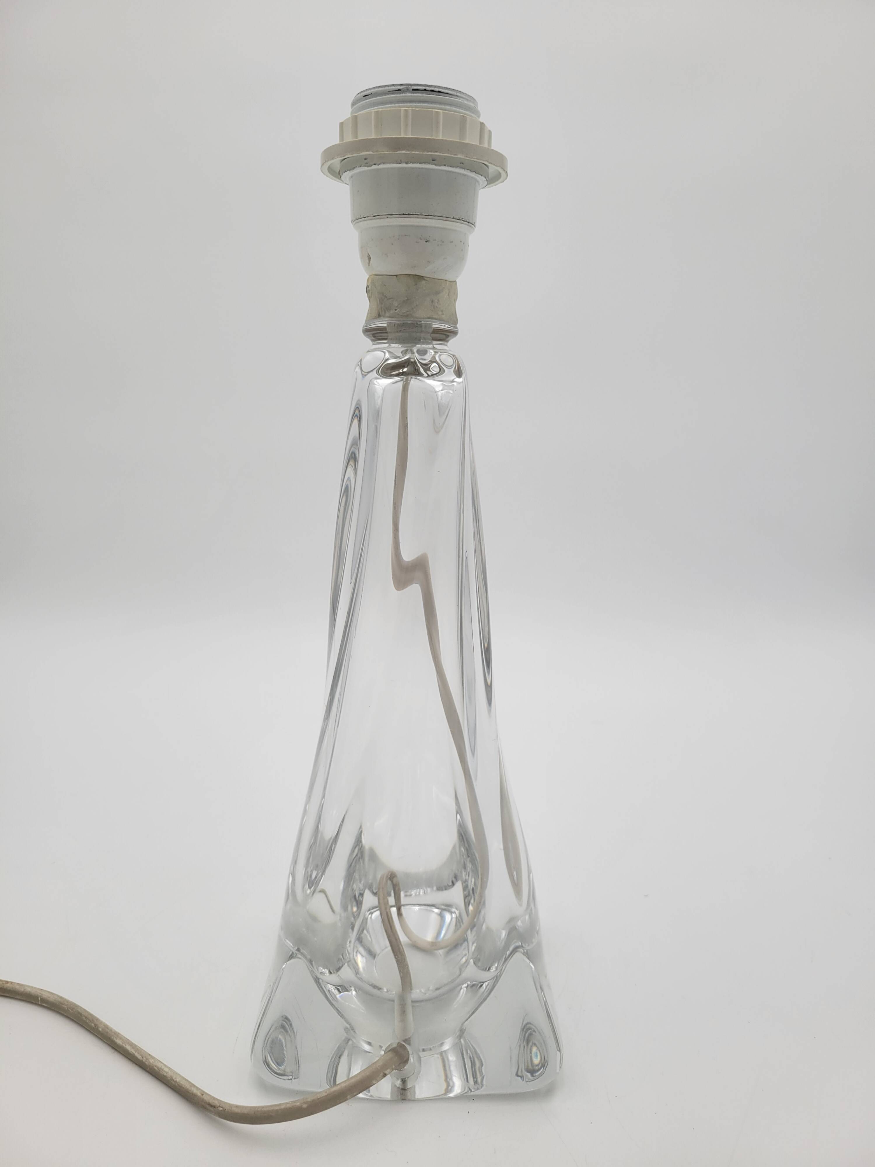 Daum style glass lamp