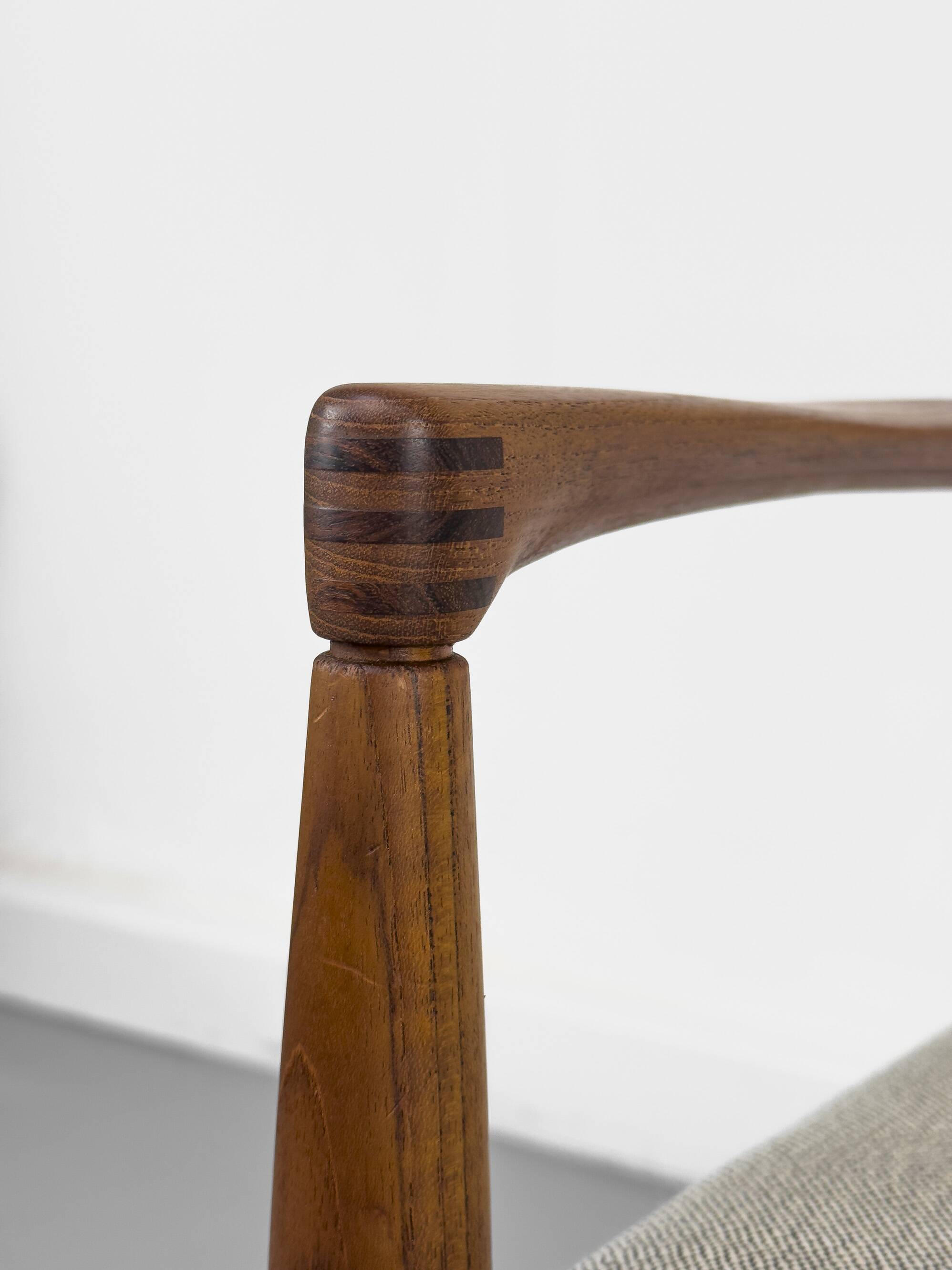 Teak Armchair by H. W. Klein for Bramin, 1960s