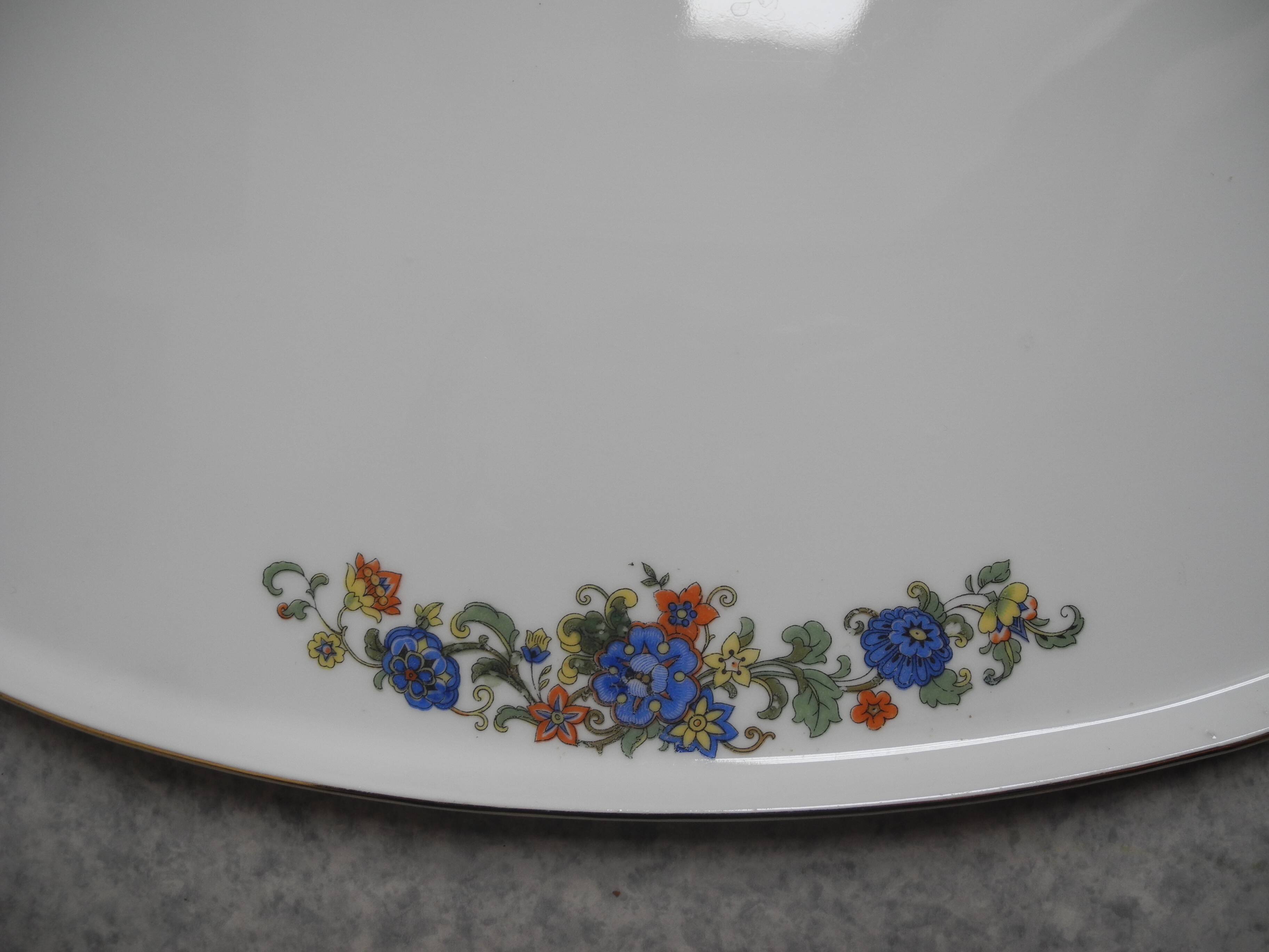 large antique porcelain dish art table antique porcelain dish