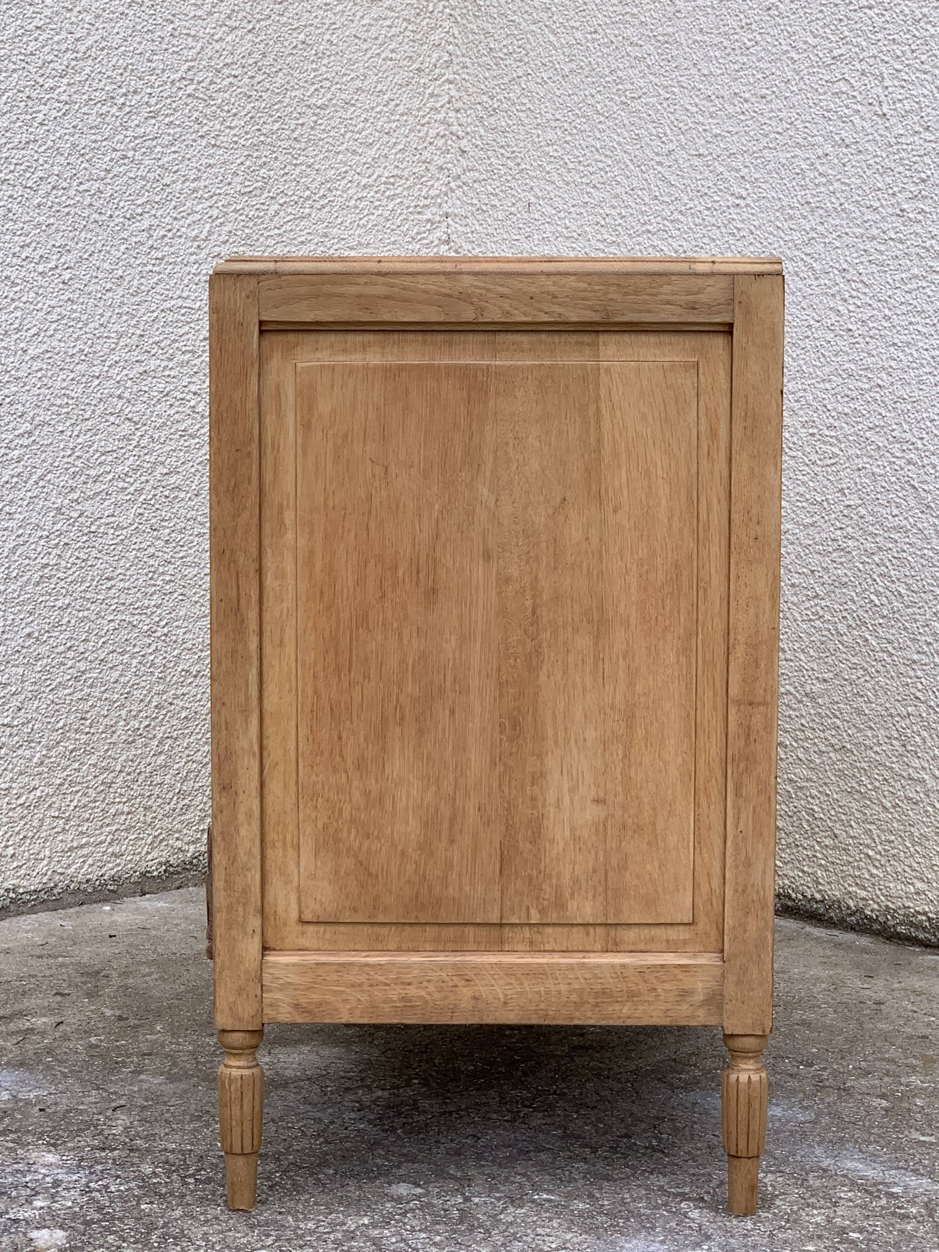 Commode Art déco chêne massif 1920