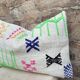 Handmade cushion cover in Berber wool Moroccan Kilim cushion 60x40