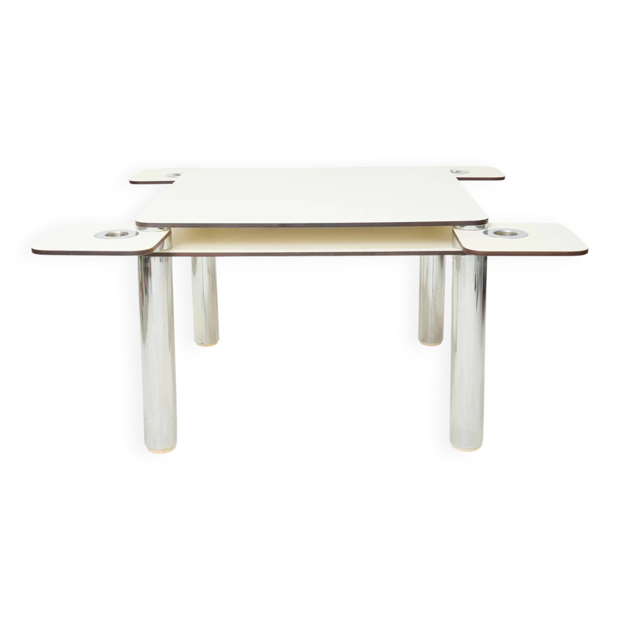 Poker table, Joe Colombo, Zanotta, 1960s