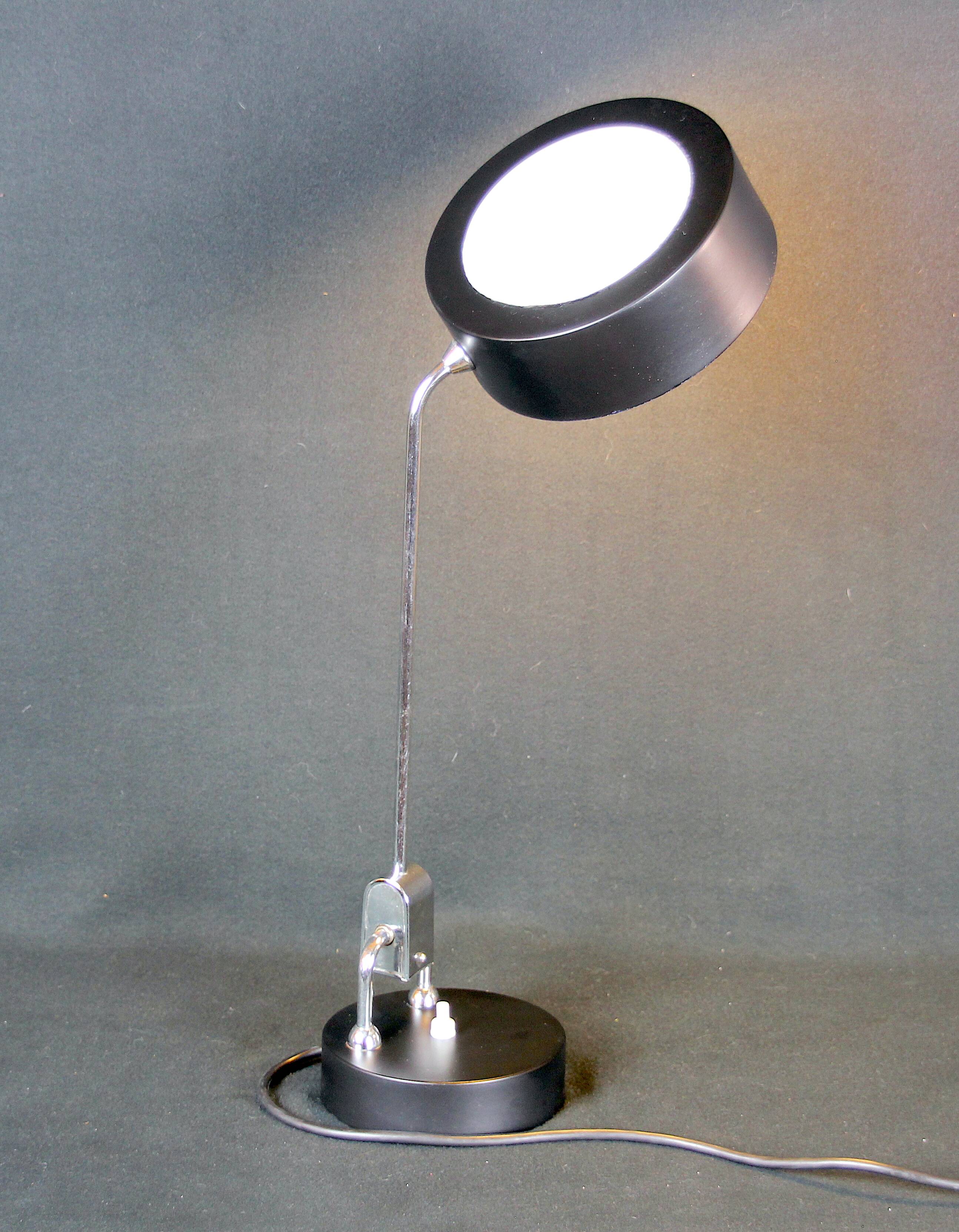 Jumo, Workshop or office lamp, France 1960