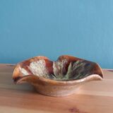 Handcrafted ceramic ashtray from the Basque Country, Béarn, 1970s