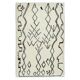 Contemporary Handmade Moroccan Berber Tulu Rug, 100% Natural Wool