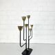 Mid-Century Scandinavian Candlestick, Gunnar Ander for Ystad Metall, Sweden