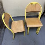 School Chairs Vintage Style