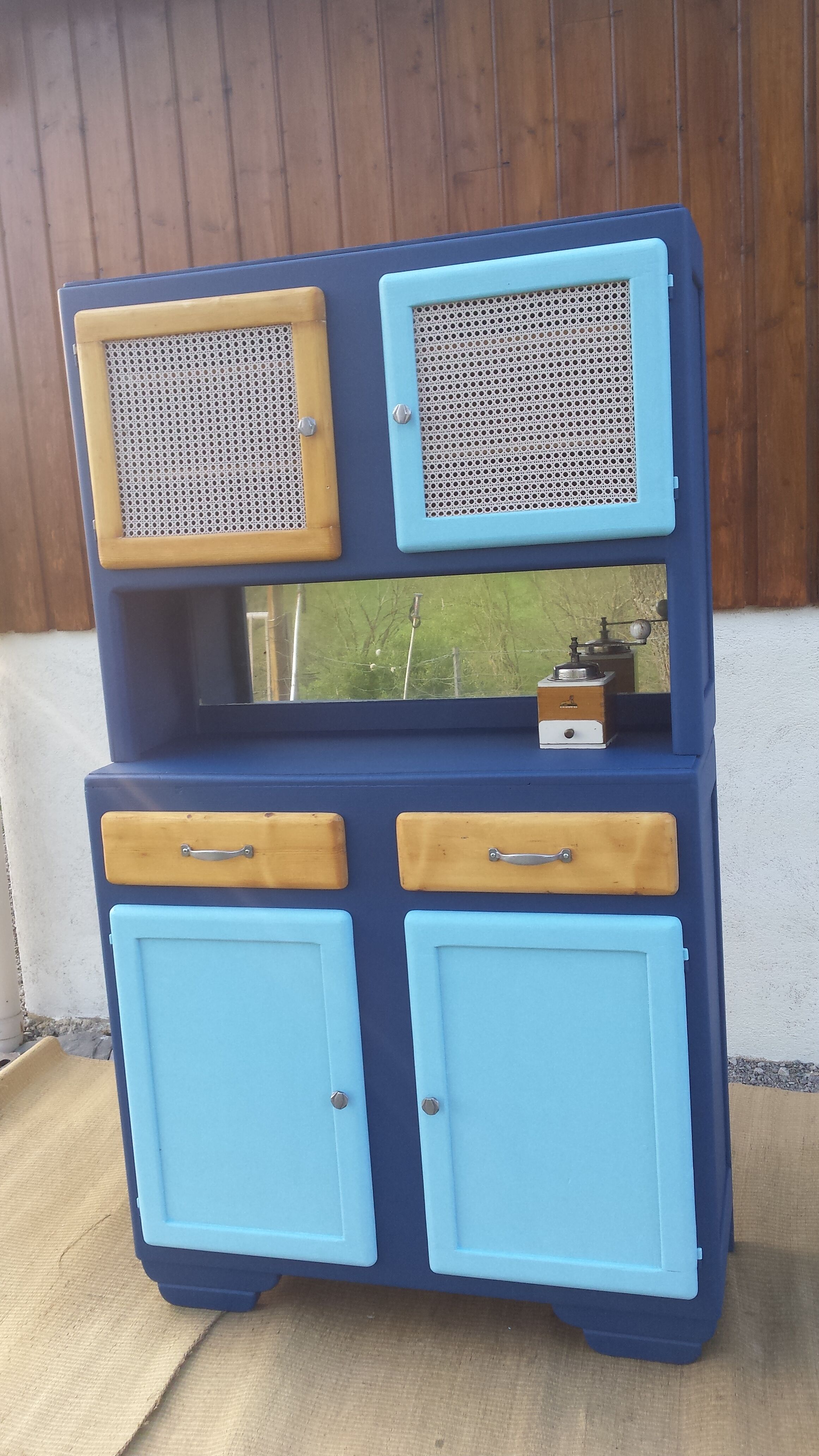 buffet Mado honey color, golden oak