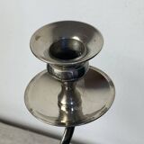 Five-light silver-plated candlestick