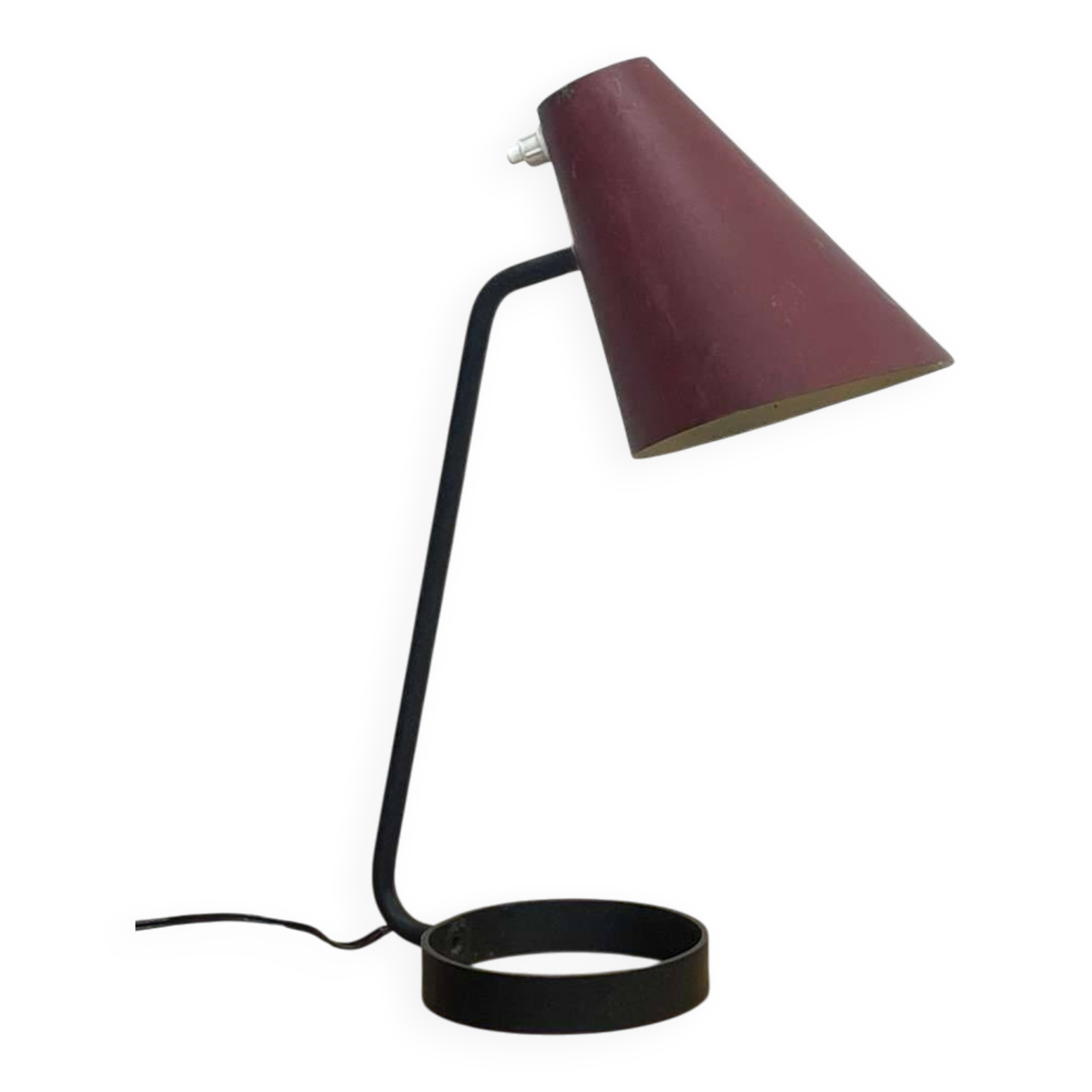 1950s desk lamp by Jacques Biny (1913-1976)