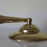 Brass wall lamp