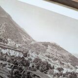 Amélie-les-Bains, vintage, photo print from 1935.