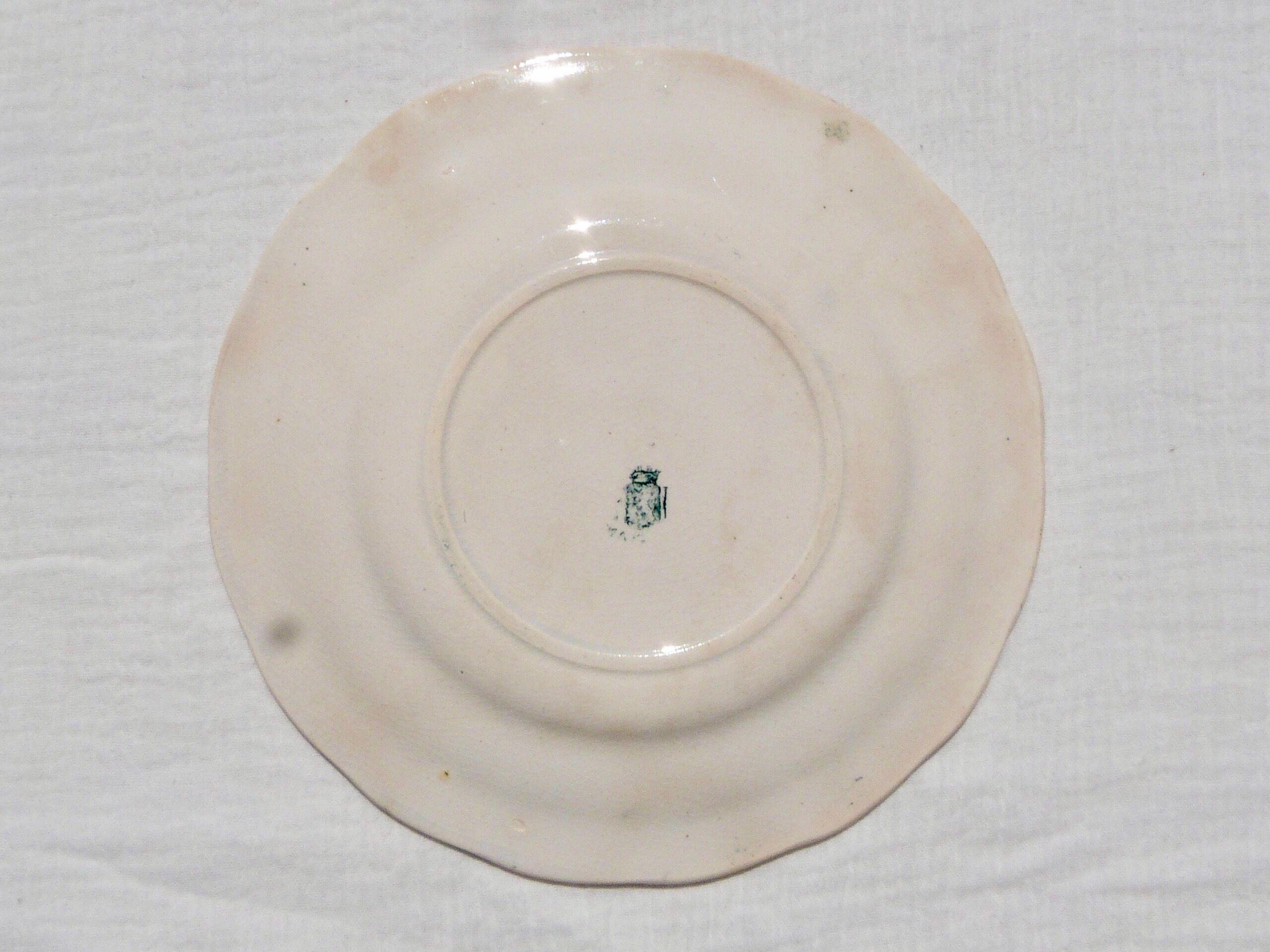 Set of 4 dessert plates Terre de Fer