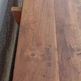 Console coffre en bois