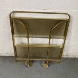 Vintage rolling golden folding service