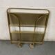 Vintage rolling golden folding service